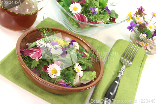 Image of Wild herb salad