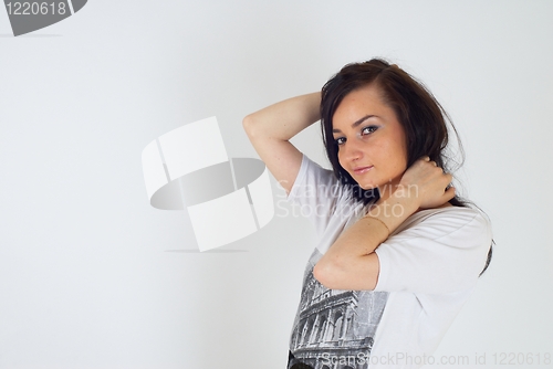 Image of Portrait of beautiful girl