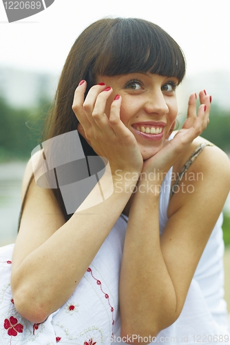 Image of Smiling woman