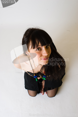 Image of Young beautiful woman