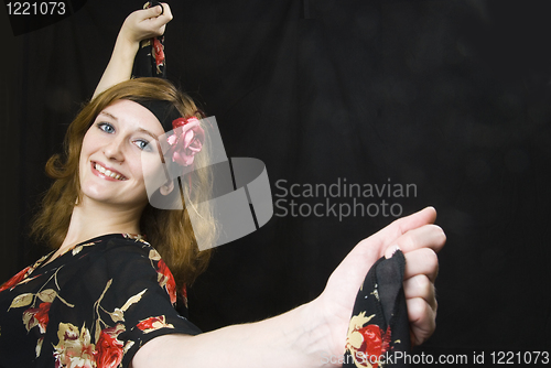 Image of Dancing woman