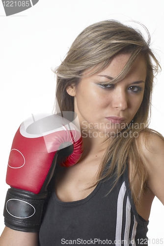 Image of Boxing girl