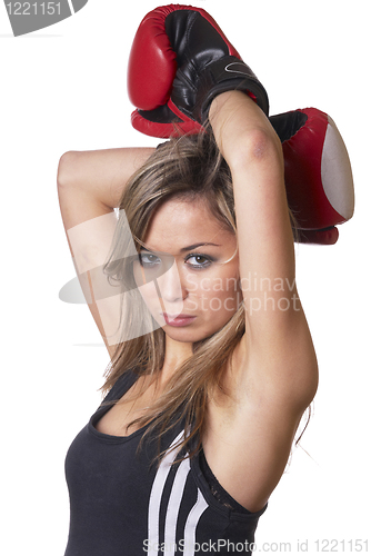 Image of Boxing girl