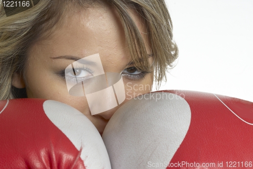 Image of Boxing girl