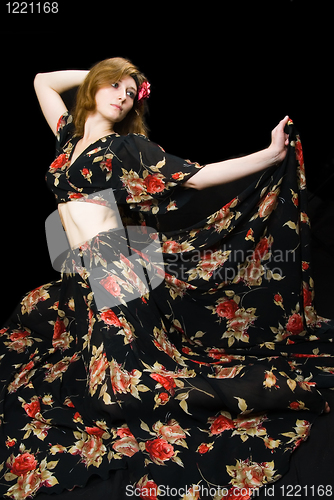 Image of Dancing woman