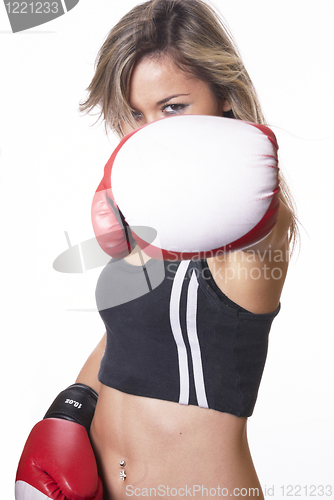 Image of Boxing girl