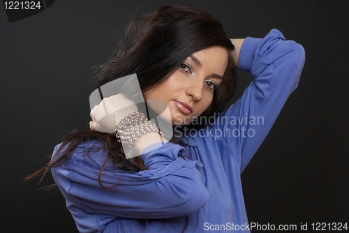 Image of Portrait of pretty woman