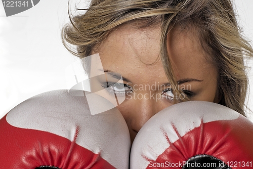 Image of Boxing girl