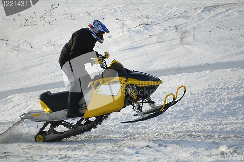 Image of Jumping snow rider