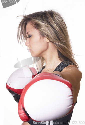 Image of Boxing girl