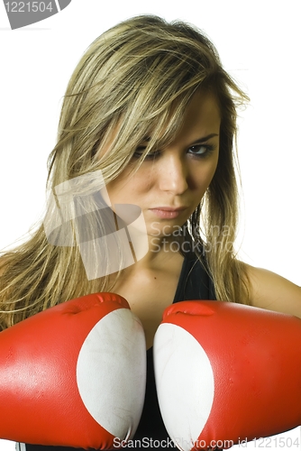 Image of Boxing girl