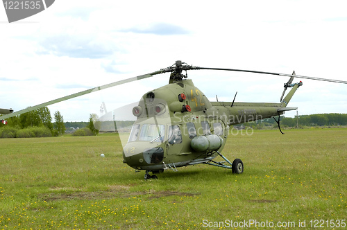 Image of Helicopter in airport