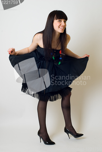 Image of Young beautiful woman