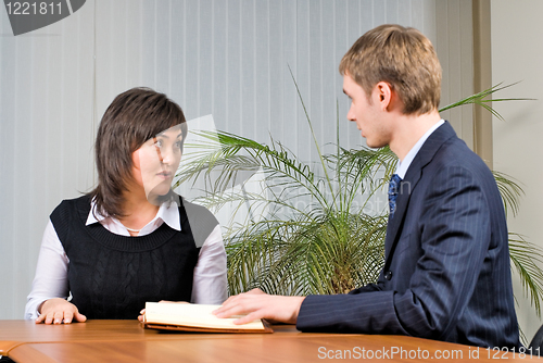 Image of Business meeting in office