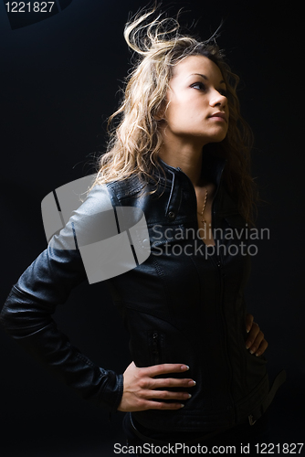 Image of Portrait of pretty woman