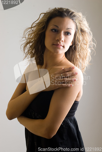 Image of Portrait of pretty girl