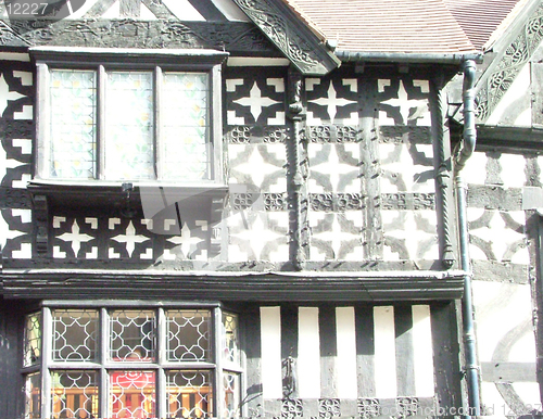Image of Half timbered house.