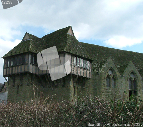 Image of Medieval castle, exterior.