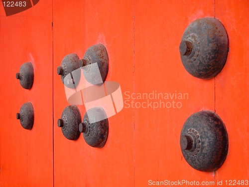 Image of Old gate detail