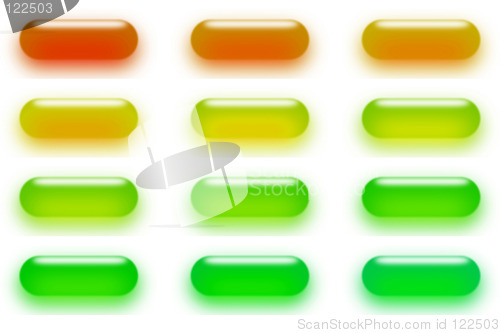 Image of Gel style buttons 01