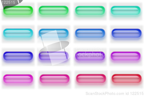 Image of Glass pill buttons 03
