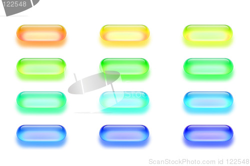 Image of Plastic pill buttons 03