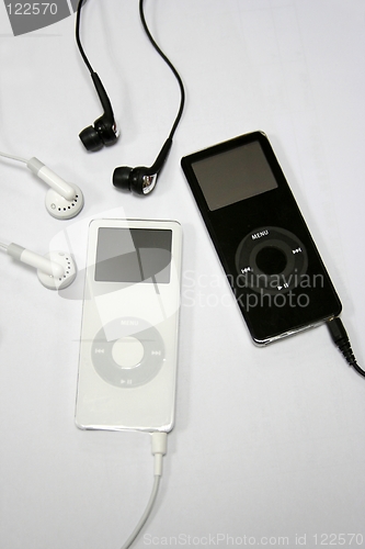 Image of Black & White Ipod MP3 Player