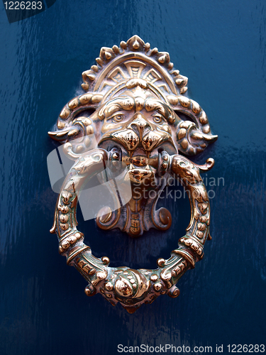 Image of old door knocker