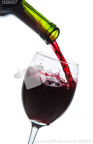 Image of red wine glass