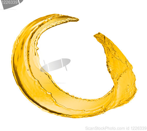 Image of orange splash