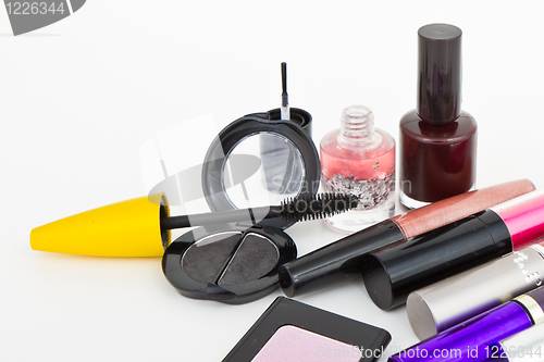 Image of collection of make-up