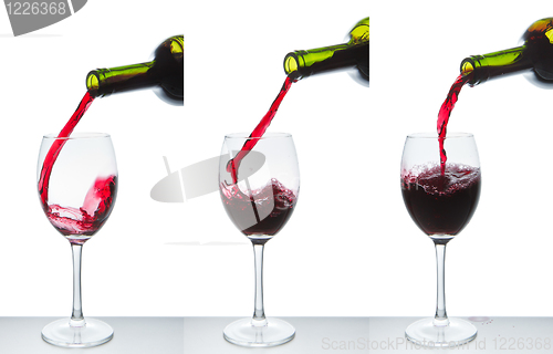 Image of red wine glass