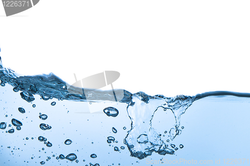 Image of water splashing