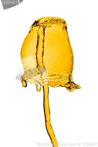 Image of orange splash
