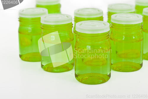 Image of cosmetic glass containers