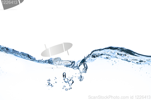 Image of water splashing