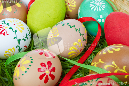 Image of painted easter eggs