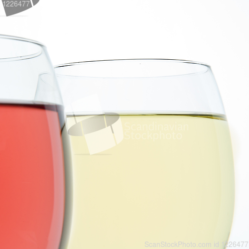 Image of two wine glasses