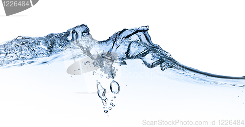 Image of water splashing