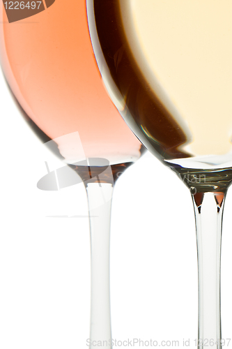 Image of two wine glasses