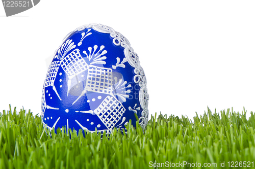 Image of easter egg in grass
