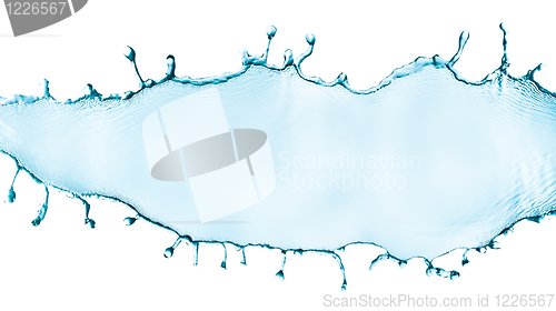 Image of water splashing