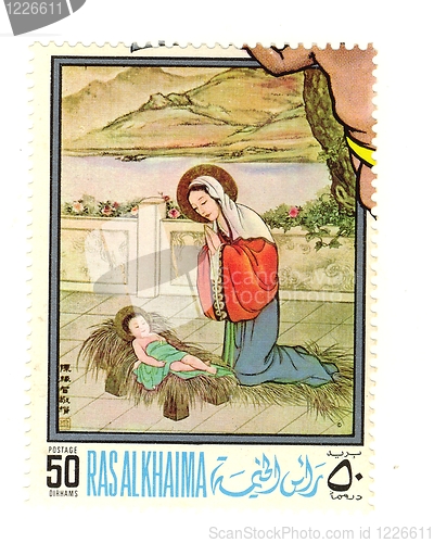 Image of arabic stamp