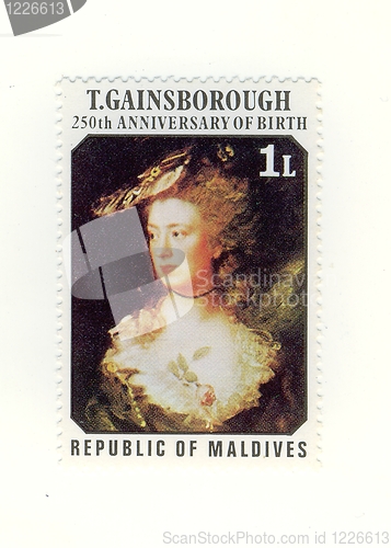Image of stamp from maldives