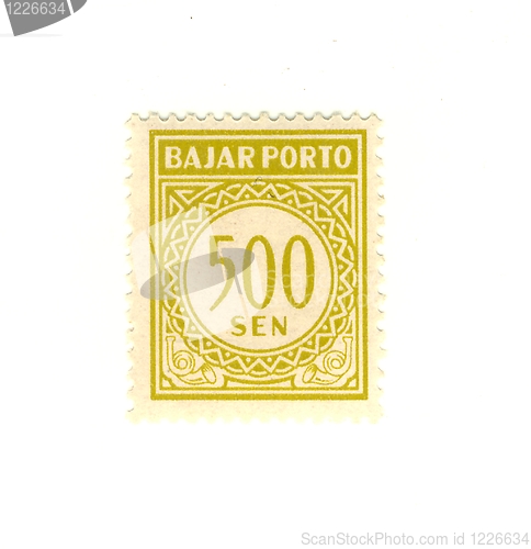 Image of  indonesian stamp