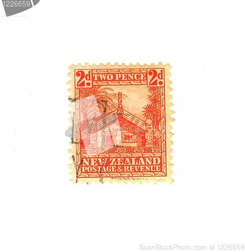 Image of new zealander stamp