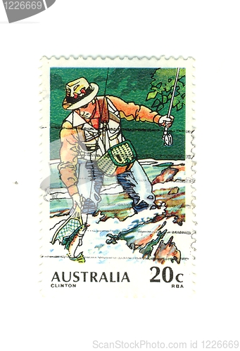 Image of australian stamp