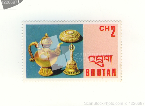 Image of bhutan stamp