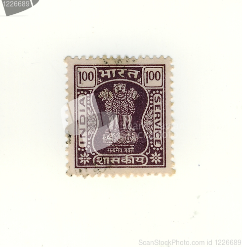 Image of indian stamp