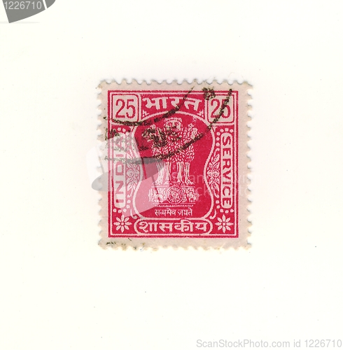 Image of indian stamp